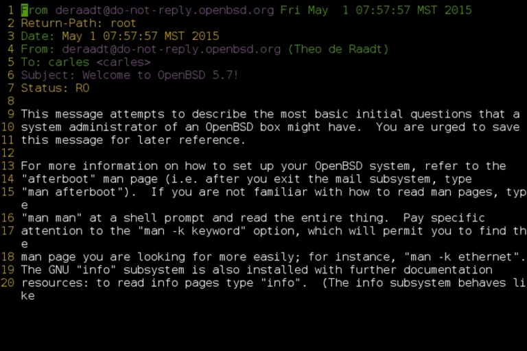 Mail Server on FreeBSD